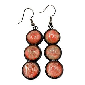 Elegant Coral Earrings-Handmade